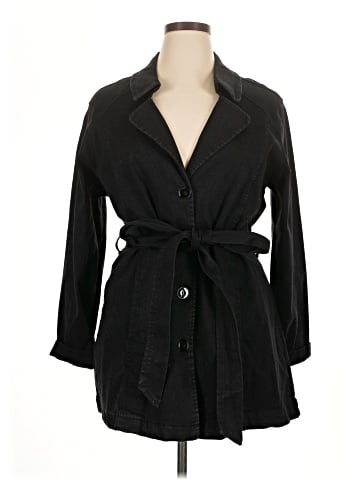 DG^2 by Diane Gilman Trenchcoat (view 1)