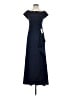 Xscape Blue Cocktail Dress Size 4 (petite) - photo 1