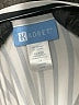 Koret Stripes White Silver Long Sleeve Blouse Size 3X - photo 7