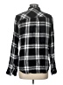 Rails 100% Rayon Plaid Black Long Sleeve Button-Down Shirt Size L - photo 2