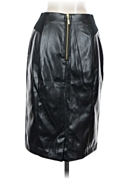 INC International Concepts Faux Leather Skirt (view 2)