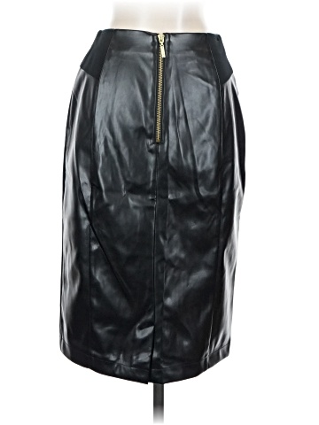 INC International Concepts Faux Leather Skirt (view 2)