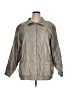 Assorted Brands 100% Nylon Metallic Gray Raincoat Size XL - photo 1
