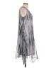 Sangria 100% Polyester Tie-dye Gray Casual Dress Size 10 - photo 4