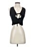 Sky To Moon Black Sleeveless Top Size S - photo 1