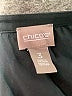 Chico's 100% Polyester Black 3/4 Sleeve Blouse Size XL (3) - photo 7