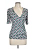 Boden Green Short Sleeve Top Size 10 - photo 1