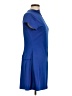 Shein Solid Blue Casual Dress Size 12 - photo 4