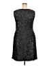 Talbots 100% Silk Silver Cocktail Dress Size 18 - photo 2