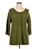 Reference Point 100% Acrylic Green Cardigan Size L - photo 1