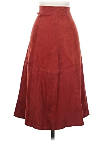 J. Peterman Leather Skirt (view 1)