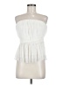 Express 100% Polyester Ivory Sleeveless Blouse Size M - photo 1
