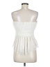 Express 100% Polyester Ivory Sleeveless Blouse Size M - photo 2