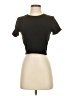 Zara Black Short Sleeve Turtleneck Size S - photo 1
