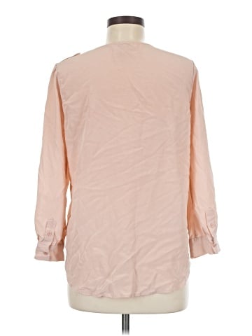 Joie Long Sleeve Silk Top (view 2)