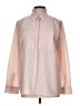 Talbots 100% Polyester Color Block Pink Long Sleeve Blouse Size L - photo 1