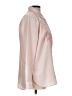 Talbots 100% Polyester Color Block Pink Long Sleeve Blouse Size L - photo 4