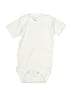 Laughing Giraffe 100% Polyester Solid Ivory Short Sleeve Onesie Size 3-6 mo - photo 1