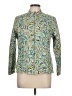 Alfred Dunner 100% Cotton Paisley Green Jacket Size 12 (petite) - photo 1