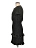 Maje Tweed Gray Black Casual Dress Size Med (2) - photo 5