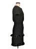 Maje Tweed Gray Black Casual Dress Size Med (2) - photo 4
