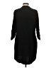 Lush Solid Black Casual Dress Size S - photo 2