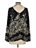 Billabong 100% Rayon Black Long Sleeve Blouse Size S - photo 2
