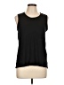 Max Studio Black Sleeveless T-Shirt Size L - photo 1