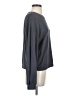 Honeydew Solid Gray Pullover Sweater Size S - photo 4