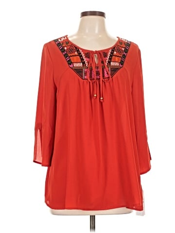 Valerie Stevens 3/4 Sleeve Blouse (view 1)