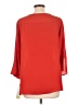 Valerie Stevens 100% Polyester Red 3/4 Sleeve Blouse Size L - photo 2
