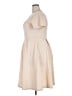 Unbranded Solid Tan Casual Dress Size XXL - photo 5