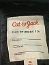 Cat & Jack 100% Recycled Polyester Solid Black Track Jacket Size XL (kids) - photo 3