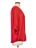 A. Byer 100% Polyester Red Long Sleeve Blouse Size L - photo 4