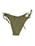 Assorted Brands Solid Green Swimsuit Bottoms Size M - photo 2