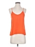 H&M Conscious 100% Polyester Orange Tank Top Size 4 - photo 1