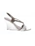 Elie Tahari Silver Wedges Size EU 39 1/2 - photo 1