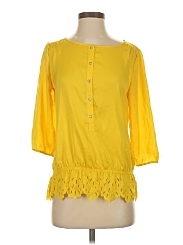 New York & Company 3/4 Sleeve Blouse (view 1)