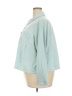 Lane Bryant 100% Cotton Teal Jacket Size 22 - 24 Plus - photo 5