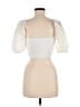 Zara Ivory Short Sleeve Top Size M - photo 2