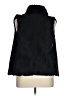 Bebe Black Faux Fur Vest Size XL - photo 2