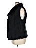 Bebe Black Faux Fur Vest Size XL - photo 5