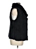 Bebe Black Faux Fur Vest Size XL - photo 4
