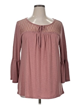 Absolutely Famous 3/4 Sleeve Blouse