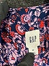 Gap Paisley Blue Casual Dress Size XS - photo 7
