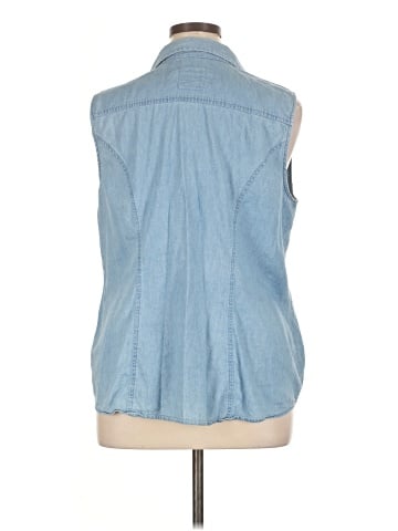 Style&Co Denim Vest (view 2)