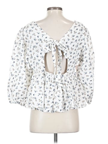 Hudson Gray 3/4 Sleeve Blouse (view 2)