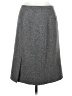 Kasper A.S.L. 100% Polyester Chevron-herringbone Gray Formal Skirt Size 8 (petite) - photo 2