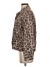 Blank NYC 100% Cotton Animal Print Brown Jacket Size S - photo 5