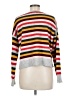 Moodie Stripes Silver Pullover Sweater Size M - photo 2